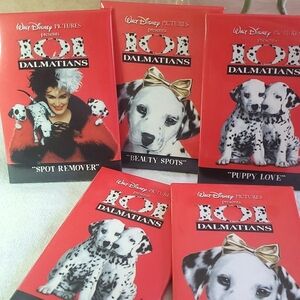 101 Dalmatians Buttons Set of 5!